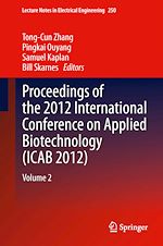 Télécharger le livre :  Proceedings of the 2012 International Conference on Applied Biotechnology (ICAB 2012)