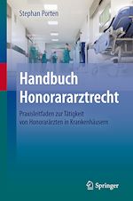 Télécharger le livre :  Handbuch Honorararztrecht