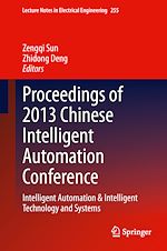 Télécharger le livre :  Proceedings of 2013 Chinese Intelligent Automation Conference