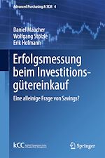 Télécharger le livre :  Erfolgsmessung beim Investitionsgütereinkauf