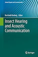 Télécharger le livre :  Insect Hearing and Acoustic Communication