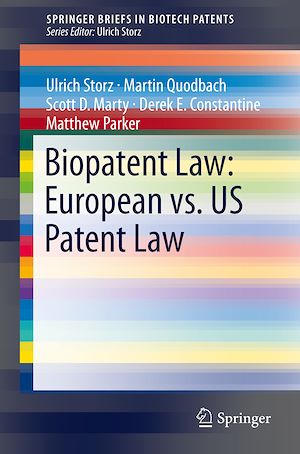 Téléchargez le livre :  Biopatent Law: European vs. US Patent Law