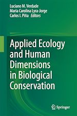 Télécharger le livre :  Applied Ecology and Human Dimensions in Biological Conservation