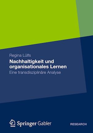 Téléchargez le livre :  Nachhaltigkeit und organisationales Lernen