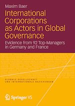 Download this eBook International Corporations as Actors in Global Governance