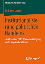Télécharger le livre :  Institutionalisierung politischen Handelns