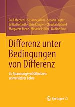 Télécharger le livre :  Differenz unter Bedingungen von Differenz