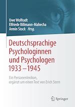 Télécharger le livre :  Deutschsprachige Psychologinnen und Psychologen 1933–1945