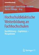 Télécharger le livre :  Hochschuldidaktische Weiterbildung an Fachhochschulen