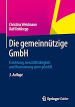 Télécharger le livre :  Die gemeinnützige GmbH