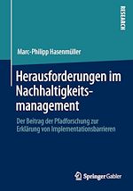 Télécharger le livre :  Herausforderungen im Nachhaltigkeitsmanagement
