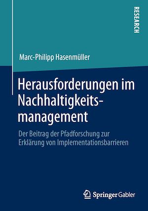 Téléchargez le livre :  Herausforderungen im Nachhaltigkeitsmanagement