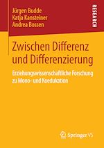 Télécharger le livre :  Zwischen Differenz und Differenzierung