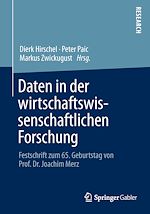 Télécharger le livre :  Daten in der wirtschaftswissenschaftlichen Forschung