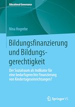 Télécharger le livre :  Bildungsfinanzierung und Bildungsgerechtigkeit