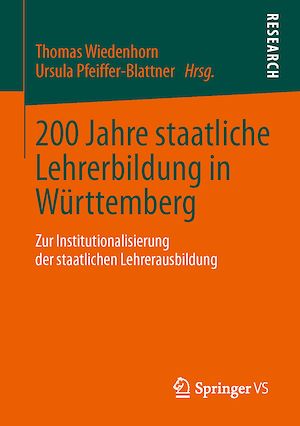 Téléchargez le livre :  200 Jahre staatliche Lehrerbildung in Württemberg