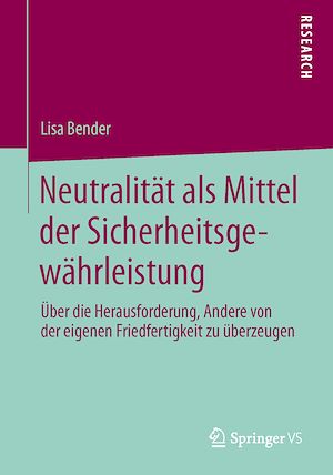 Téléchargez le livre :  Neutralität als Mittel der Sicherheitsgewährleistung