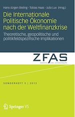 Télécharger le livre :  Die Internationale Politische Ökonomie nach der Weltfinanzkrise