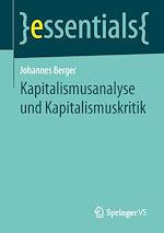 Download this eBook Kapitalismusanalyse und Kapitalismuskritik