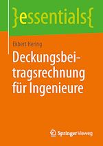 Télécharger le livre :  Deckungsbeitragsrechnung für Ingenieure