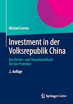 Télécharger le livre :  Investment in der Volksrepublik China