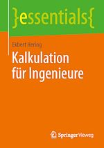 Télécharger le livre :  Kalkulation für Ingenieure