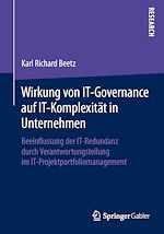 Télécharger le livre :  Wirkung von IT-Governance auf IT-Komplexität in Unternehmen