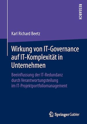 Téléchargez le livre :  Wirkung von IT-Governance auf IT-Komplexität in Unternehmen