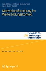 Télécharger le livre :  Motivationsforschung im Weiterbildungskontext
