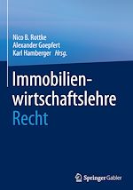 Télécharger le livre :  Immobilienwirtschaftslehre - Recht