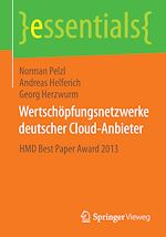 Télécharger le livre :  Wertschöpfungsnetzwerke deutscher Cloud-Anbieter