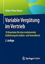 Télécharger le livre :  Variable Vergütung im Vertrieb