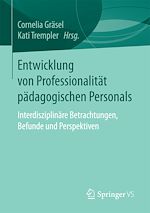 Download this eBook Entwicklung von Professionalität pädagogischen Personals