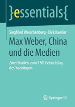 Download this eBook Max Weber, China und die Medien