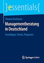 Télécharger le livre :  Managementberatung in Deutschland