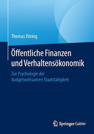 Téléchargez le livre :  Öffentliche Finanzen und Verhaltensökonomik