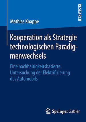 Téléchargez le livre :  Kooperation als Strategie technologischen Paradigmenwechsels