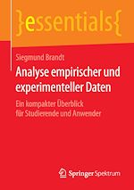 Download this eBook Analyse empirischer und experimenteller Daten