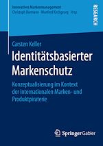 Télécharger le livre :  Identitätsbasierter Markenschutz
