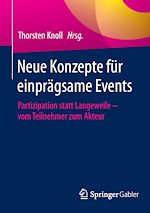 Télécharger le livre :  Neue Konzepte für einprägsame Events