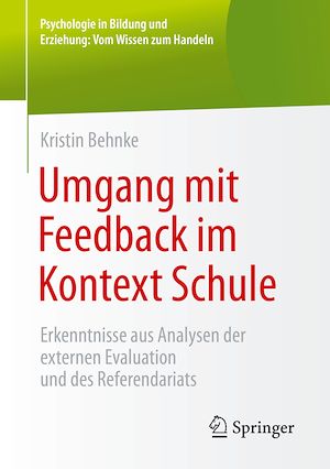 Téléchargez le livre :  Umgang mit Feedback im Kontext Schule