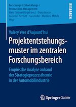 Télécharger le livre :  Projektentstehungsmuster im zentralen Forschungsbereich