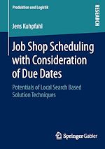 Télécharger le livre :  Job Shop Scheduling with Consideration of Due Dates