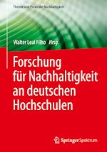 Download this eBook Forschung für Nachhaltigkeit an deutschen Hochschulen