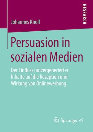 Téléchargez le livre :  Persuasion in sozialen Medien