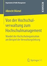 Download this eBook Von der Hochschulverwaltung zum Hochschulmanagement