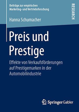 Téléchargez le livre :  Preis und Prestige