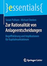 Télécharger le livre :  Zur Rationalität von Anlageentscheidungen