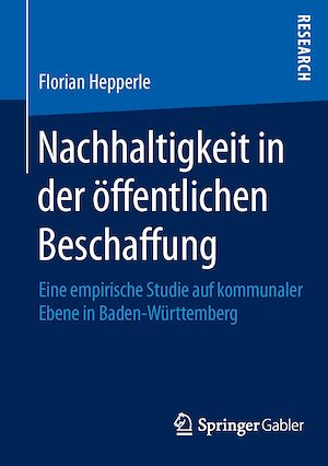 Téléchargez le livre :  Nachhaltigkeit in der öffentlichen Beschaffung
