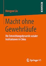 Télécharger le livre :  Macht ohne Gewehrläufe